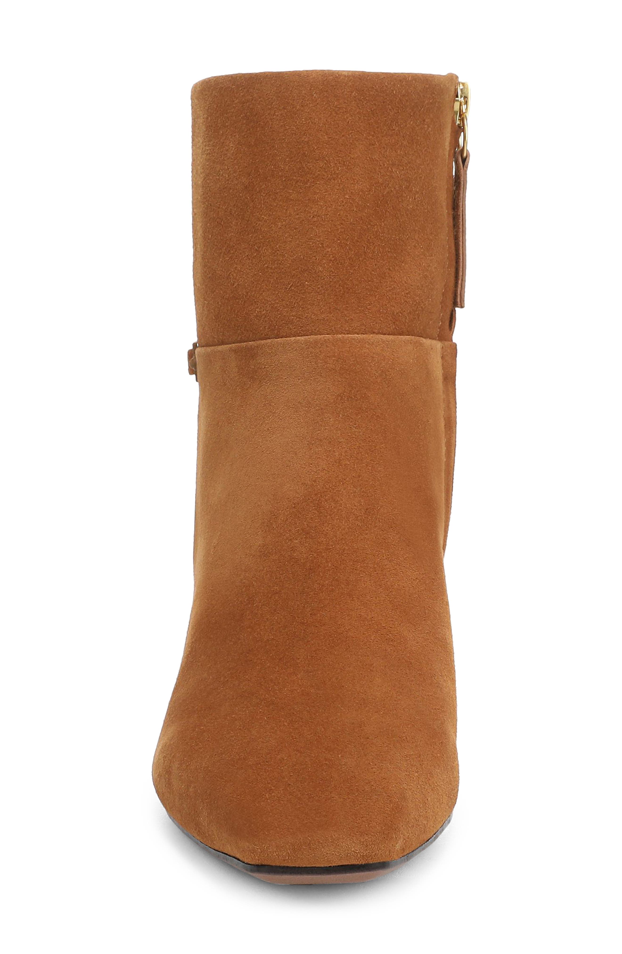 Franco Sarto Saydie Bootie, Alternate, color, Saddle Brown