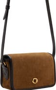 MANGO Teresa Leather Crossbody Bag