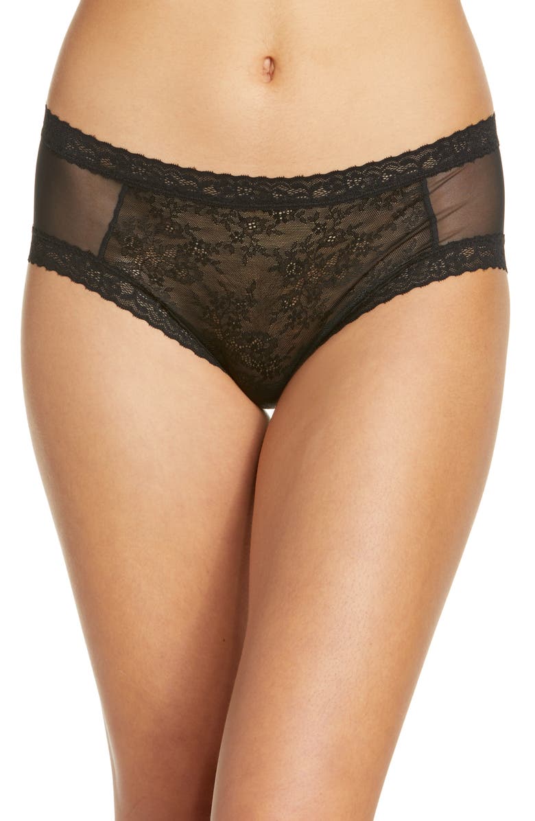 Natori Escape Lace Girl Briefs, Main, color, 