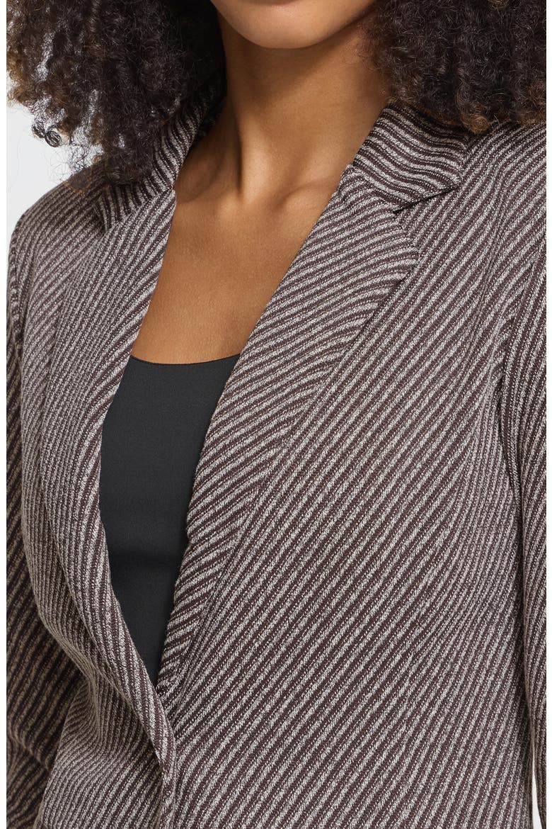 IHKATE One-Button Blazer, Alternate, color, JAVA/ALMOND MILK