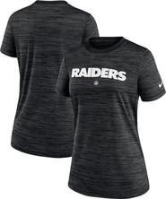 Nike Women's Nike Black Las Vegas Raiders Sideline Velocity Performance T-Shirt