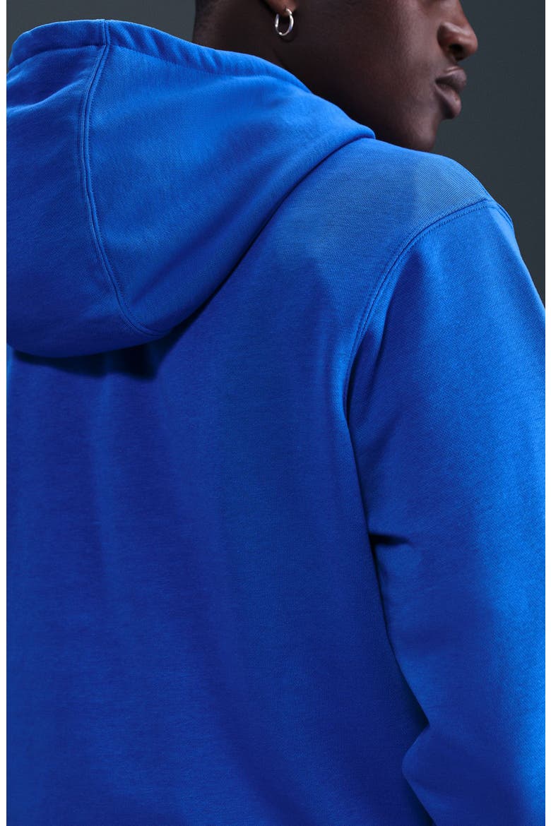 Club French Terry Pullover Hoodie, Alternate, color, GAME ROYAL/ WHITE