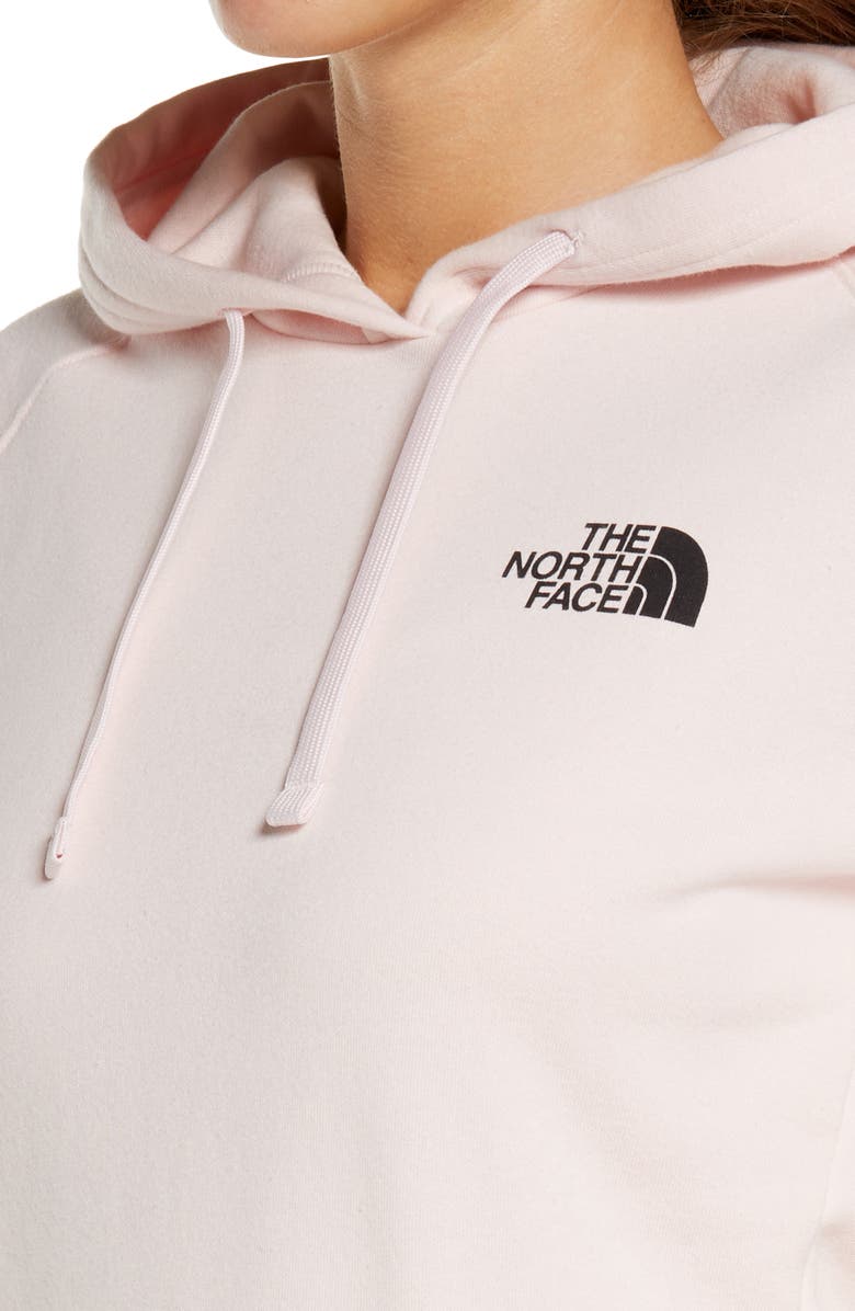 The North Face Pink Ribbon Logo Hoodie, Alternate, color,