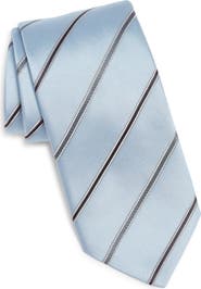 Canali Stripe Silk Tie