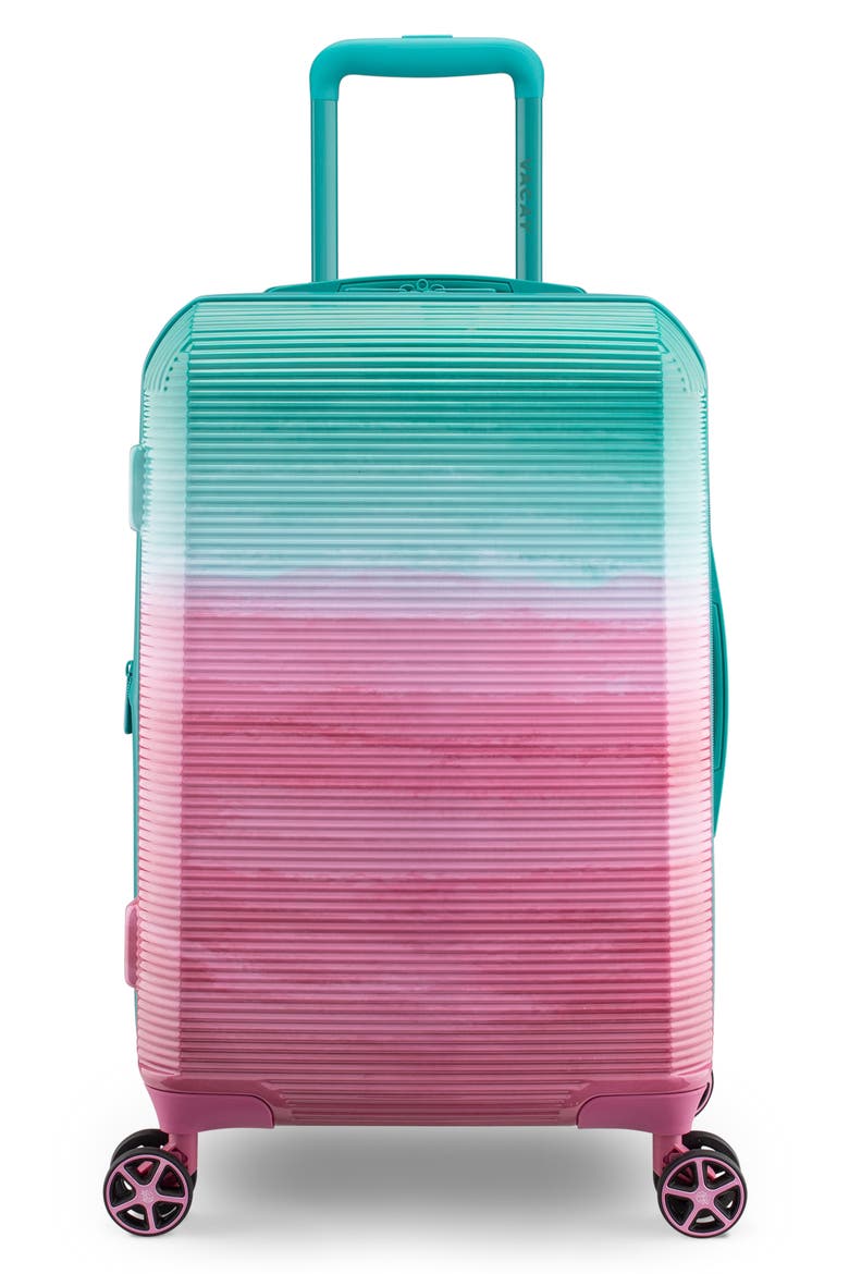 Future Elements Daydream 28-Inch Spinner Suitcase, Main, color, TEAL-PINK
