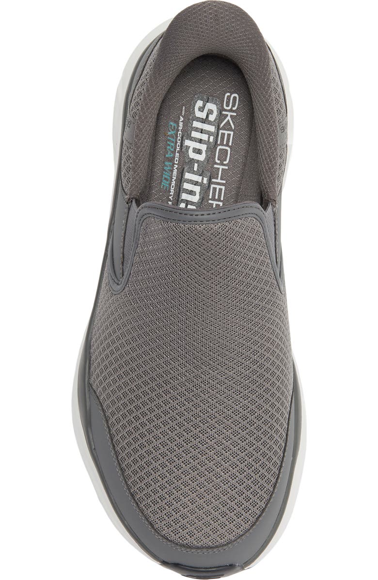 SKECHERS Slip-Ins<sup>®</sup> Relaxed Fit<sup>®</sup> Slip-On Sneaker, Alternate, color, Grey