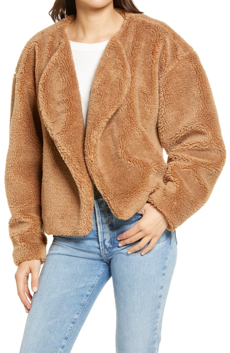 Treasure & Bond Teddy Jacket, Main, color,