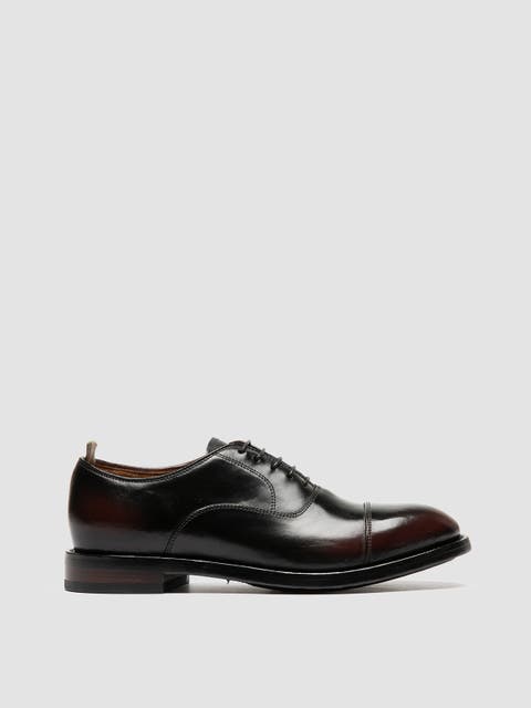 Temple 001 Leather Oxford Shoes