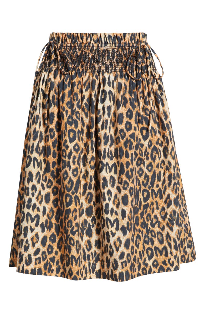 Damson Madder Lilo Leopard Spot Convertible Minidress, Alternate, color, Brown