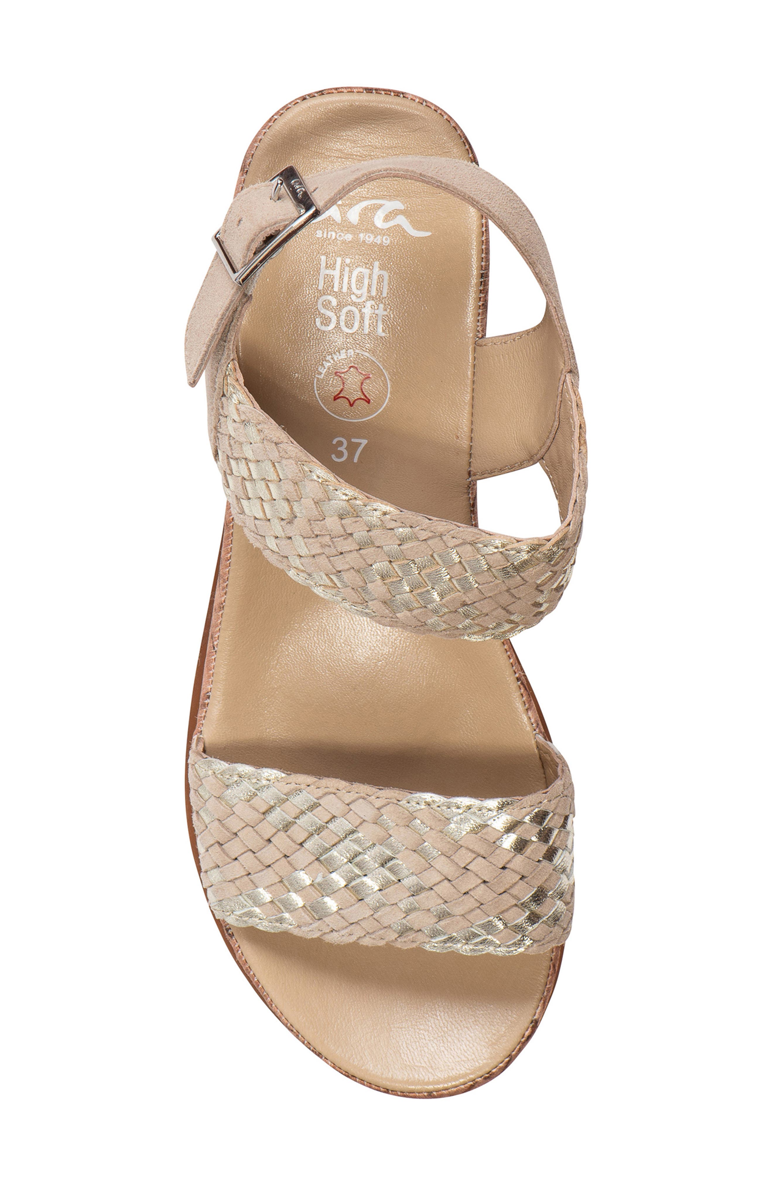 ara Pasadena Wedge Sandal, Alternate, color, 