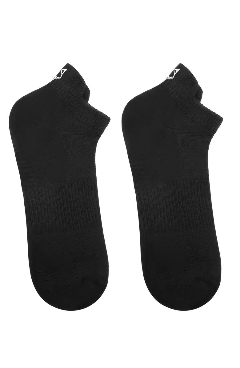 Naked Wolfe 3 Pack Mens Ankle Socks, Alternate, color, Black
