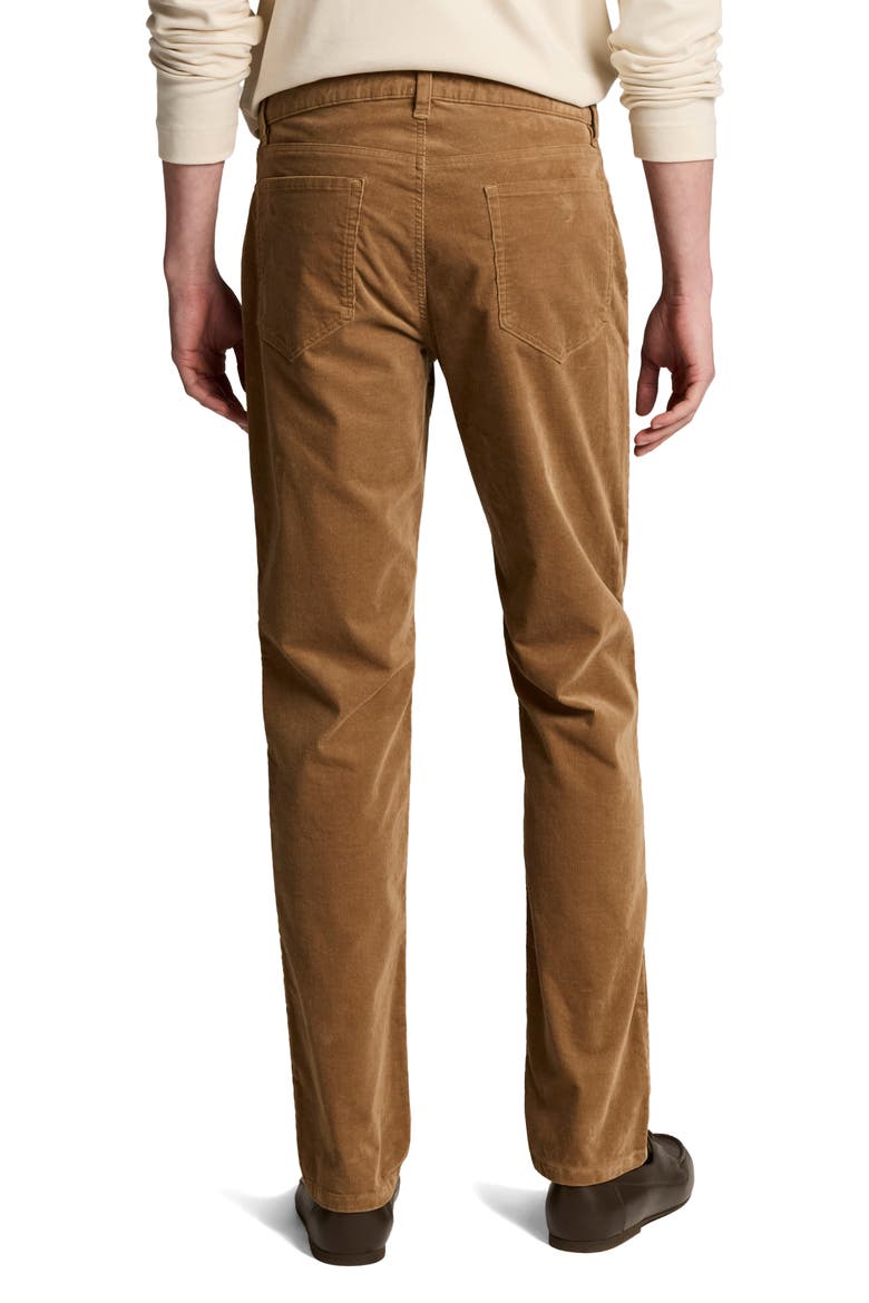 Dylan Stretch Cotton Corduroy Pants, Alternate, color, DK CAMELETTO