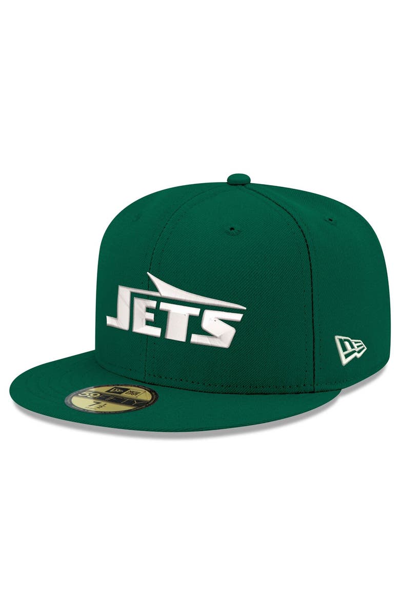 Men's New Era Green New York Jets 59FIFTY Fitted Hat, Main, color, Green