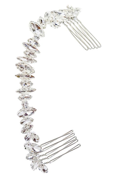 Harlow Crystal Crown Comb