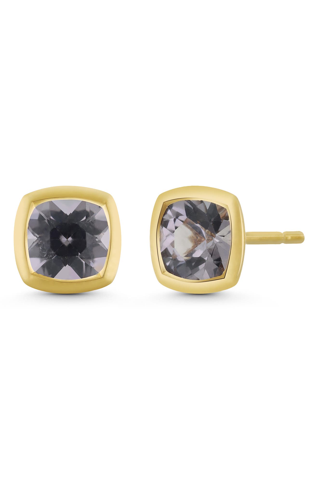 El Mar 18k Gold Spinel Stud Earrings