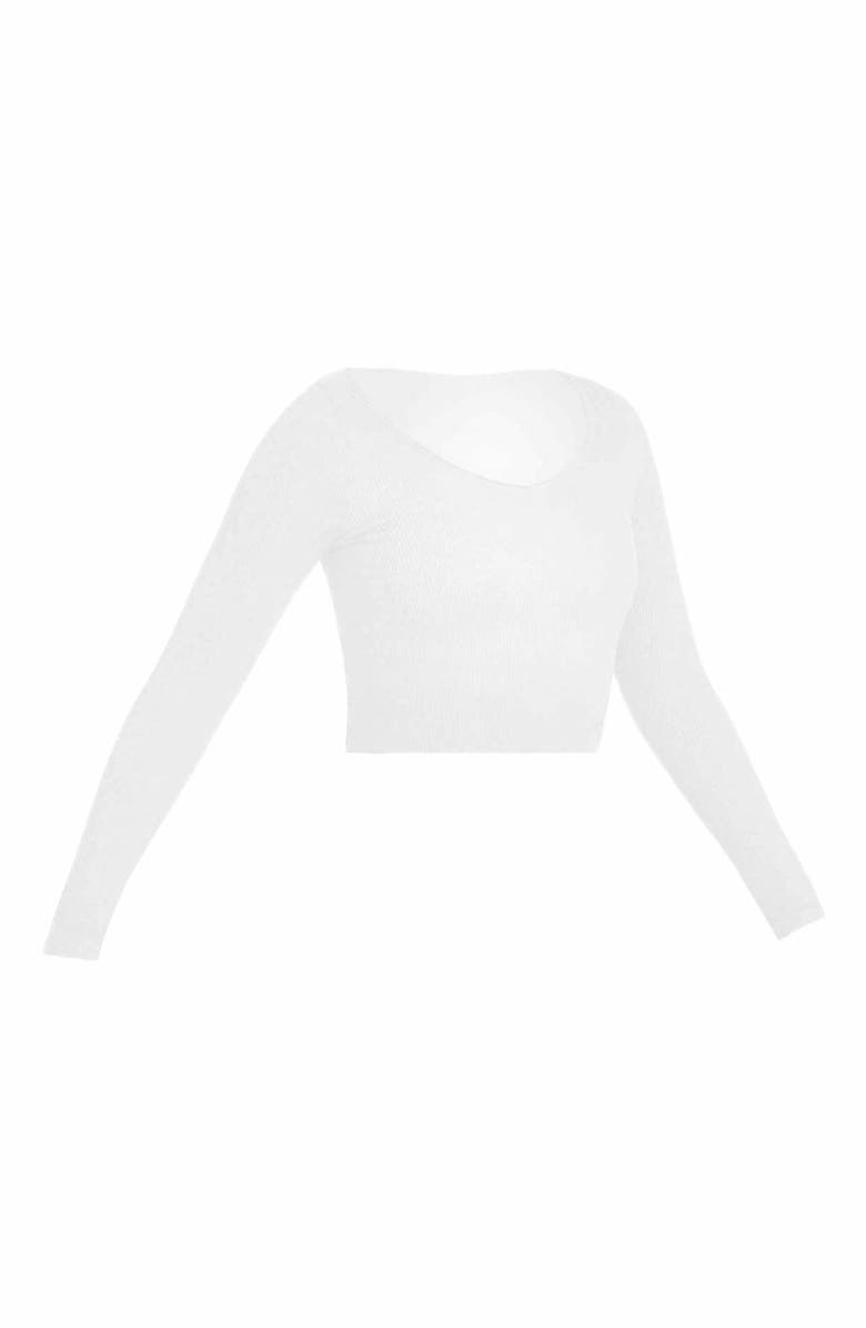 Vitality Synergy V Long Sleeve, Alternate, color, Snow