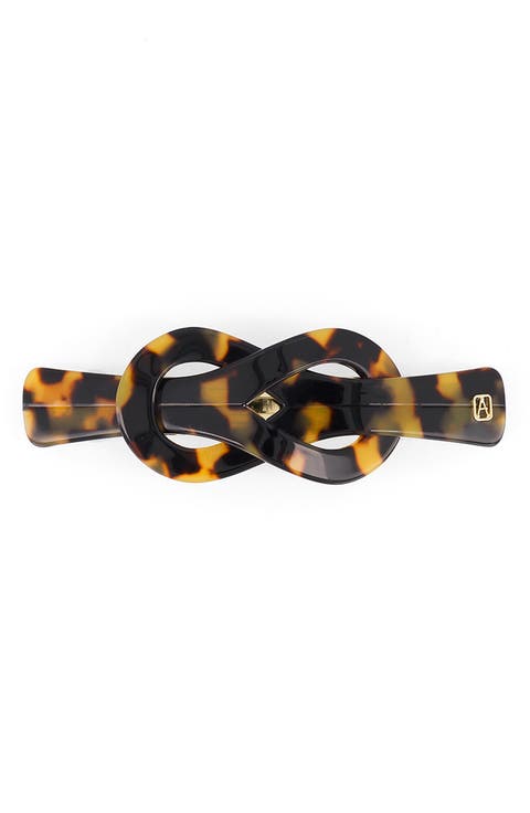 Tortoiseshell Pattern Barrette