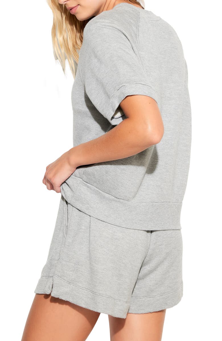 Spiritual Gangster Monroe Short Sleeve Sweatshirt, Alternate, color, 