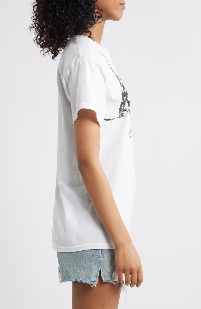 Vinyl Icons Bikini Graphic T-Shirt, Alternate, color, White