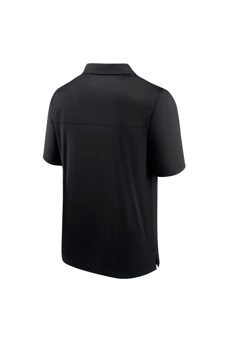 Men's Fanatics Branded  Black Baltimore Orioles Fitted Polo, Alternate, color, Black