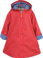 Widgeon Hooded A-Line Raincoat
