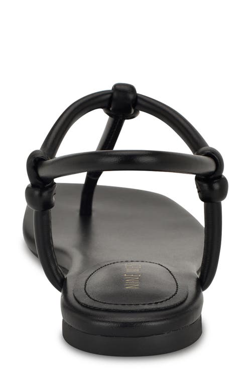 Shop Nine West Nortny Ankle Strap Sandal In Black