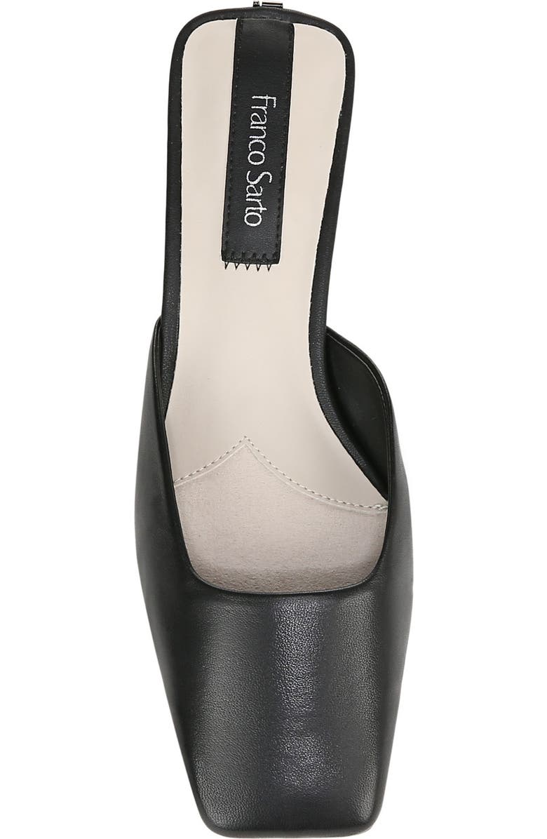 Franco Sarto Nicola Square Toe Mule, Alternate, color, Black