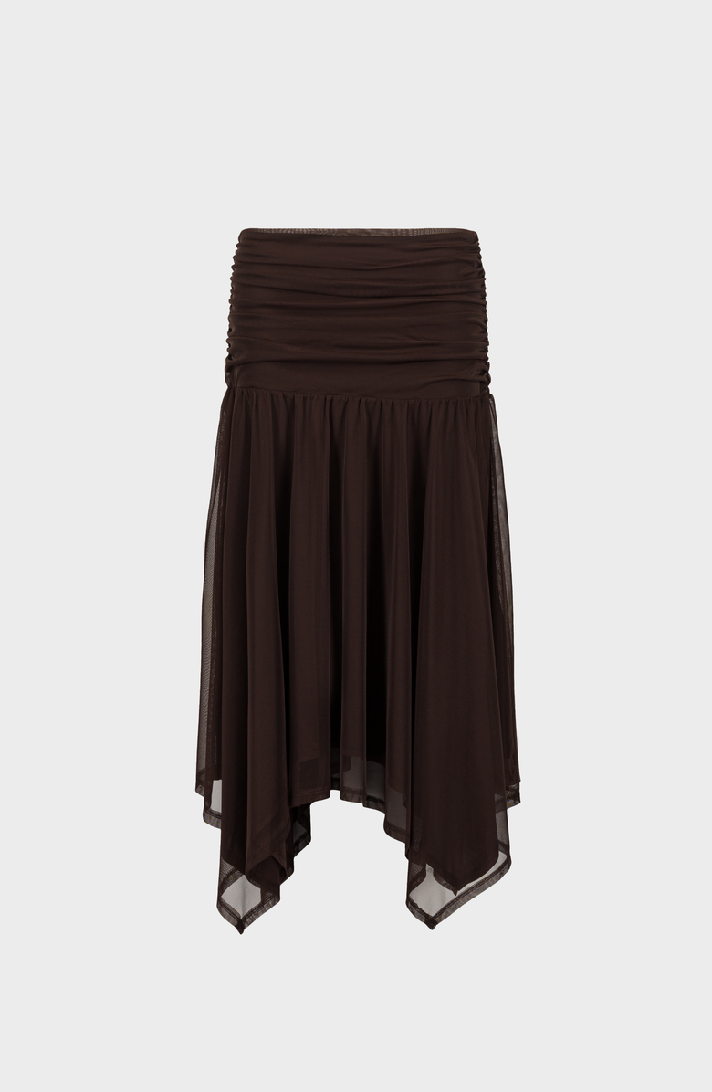 SAEMDI Elva Skirt, Main, color, Brown
