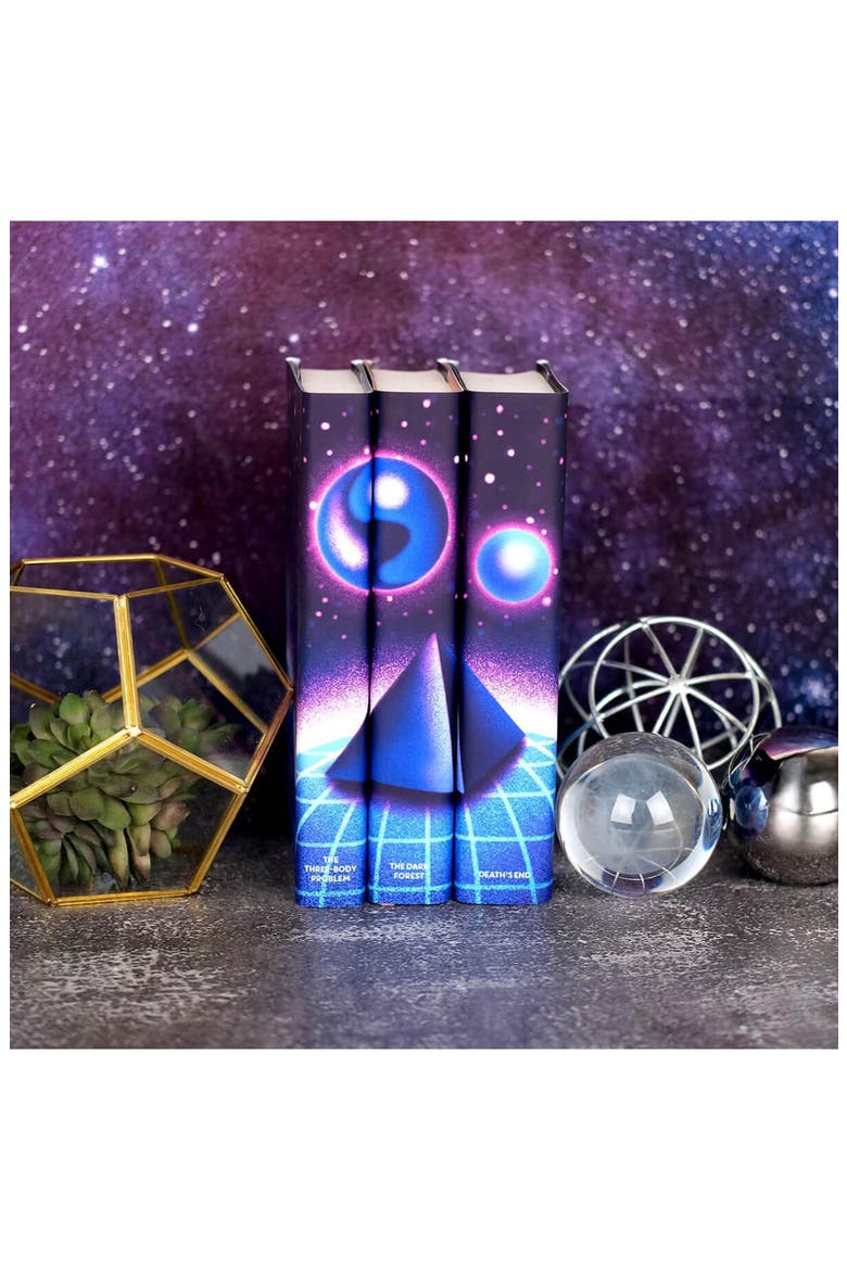 The Three-Body Problem Book Set, Alternate, color, Blue and Purple