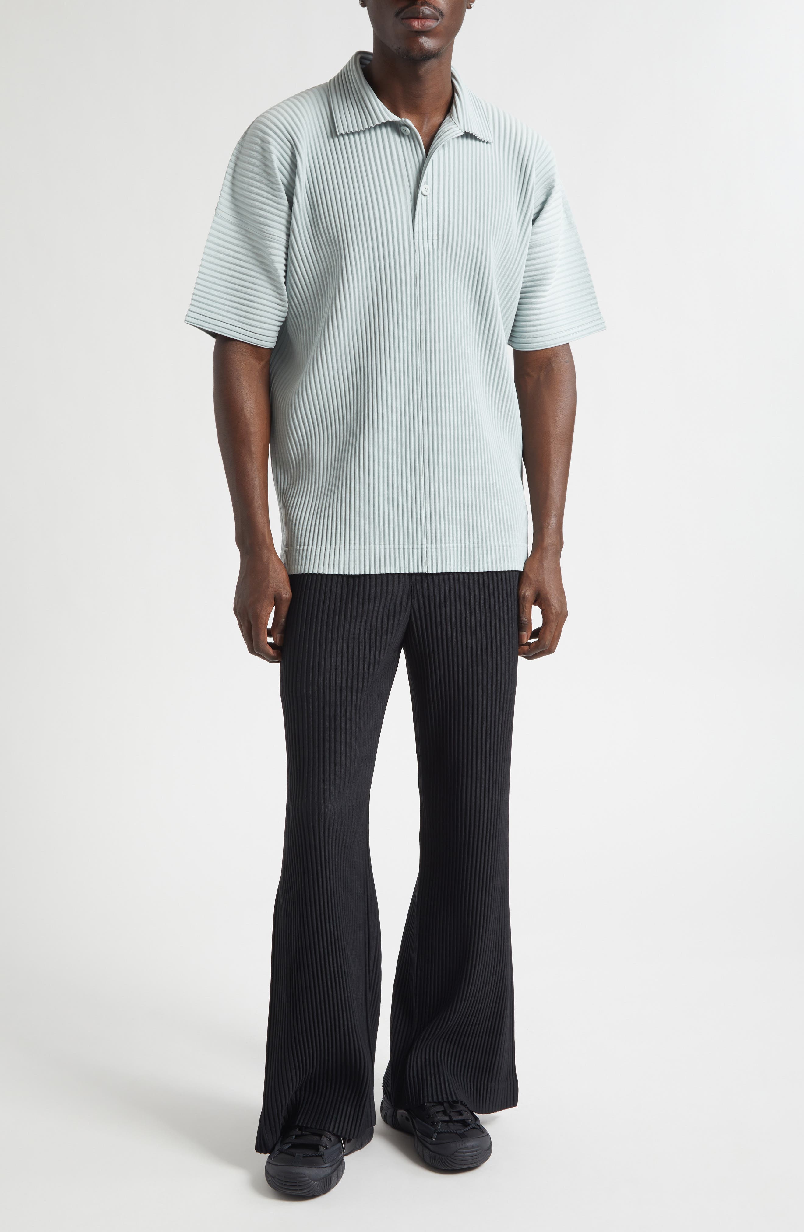 Homme Plissé Issey Miyake Monthly Colors June Pleated Polo (Men