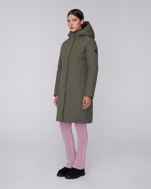 Quartz Co. Fermont | Hooded Down Winter Jacket In Olive
