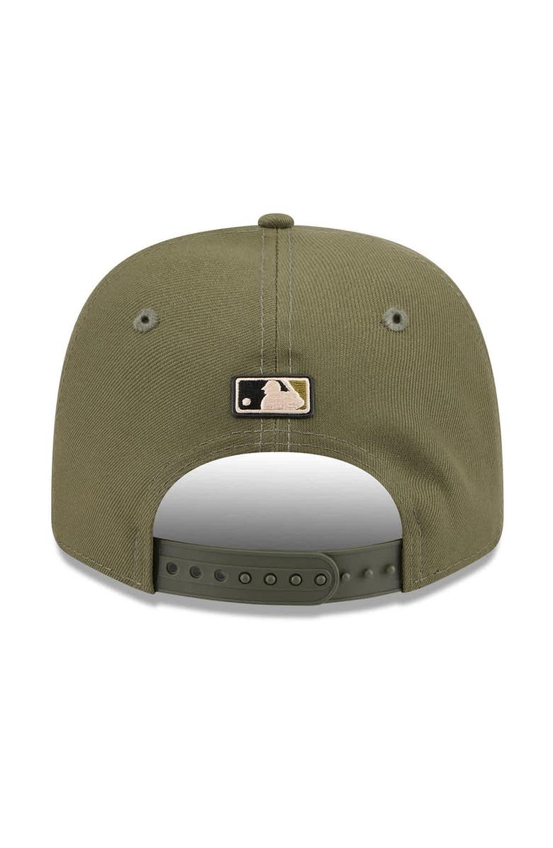 New Era Men's New Era  Olive Texas Rangers 2026 Armed Forces Day 9SEVENTY Adjustable Hat, Alternate, color, Olive