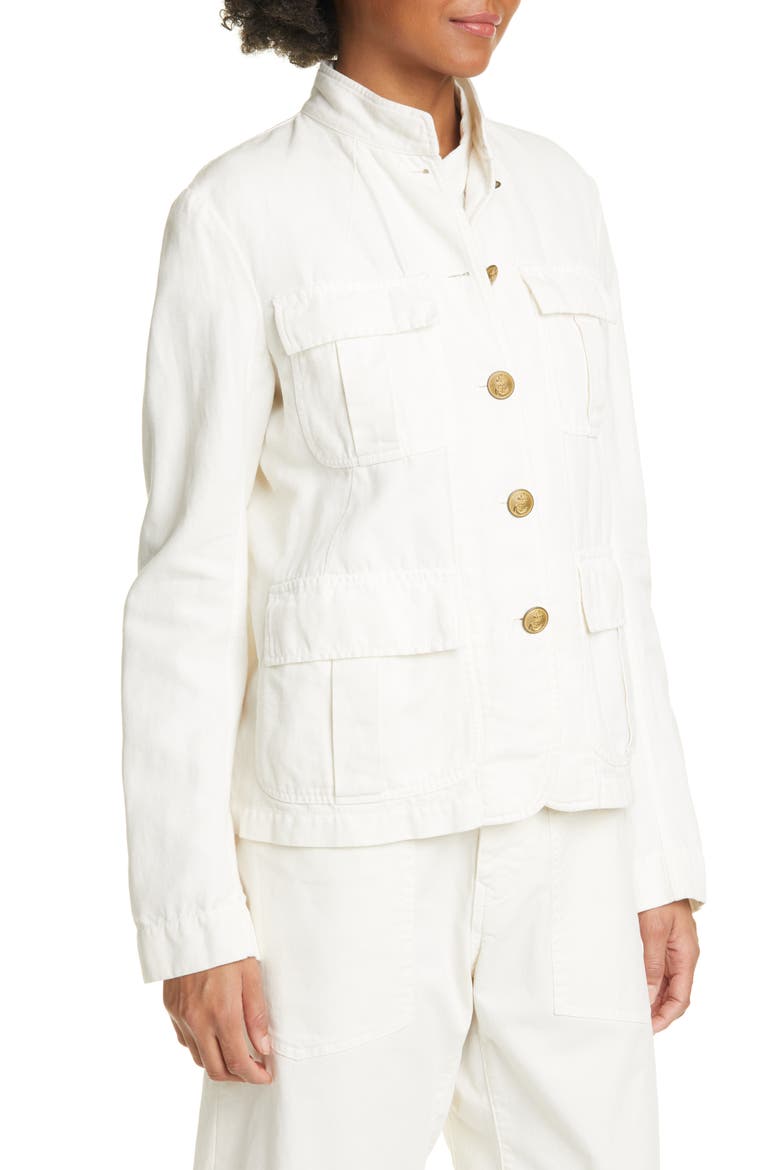 Cambre Jacket, Alternate, color, WHITE SAND