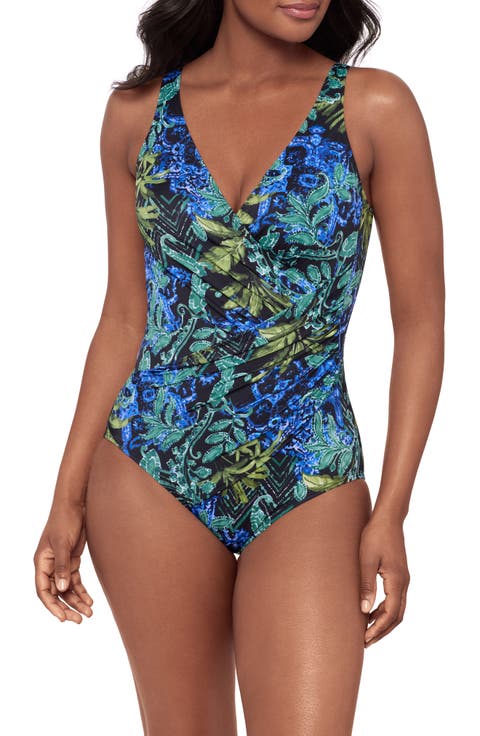 Gasparilla Oceanus One-Piece Swimsuit (Regular & Plus)