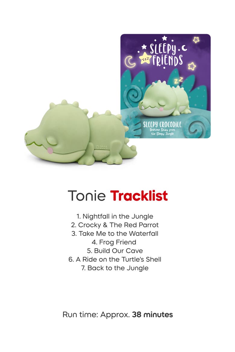 3-Pack Sleepy Friends Jungle Tonie Audio Character Bundle, Alternate, color, MULTICOLOR