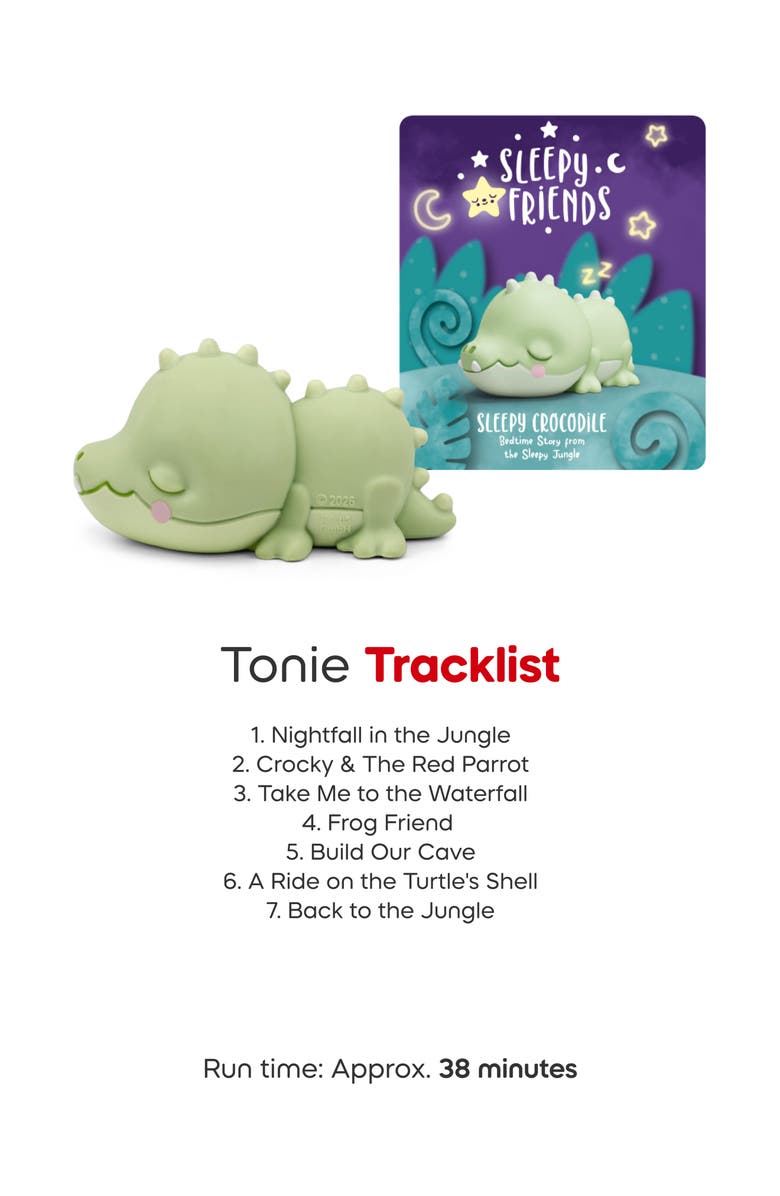 tonies 3-Pack Sleepy Friends Jungle Tonie Audio Character Bundle, Alternate, color, 