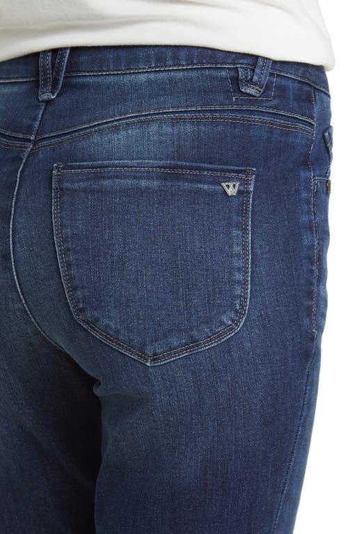 Wit & Wisdom 'ab'solution High Waist Crop Flare Jeans In Blue