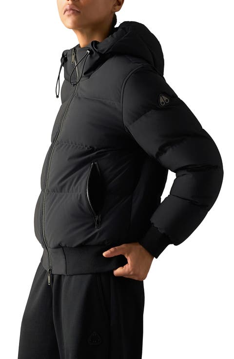 Soho 800 Fill Power Down Puffer Bomber Jacket