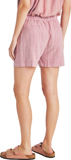 Gia Stripe Linen Blend Shorts