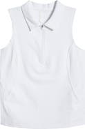 Zella Replay Half Zip Polo Tank