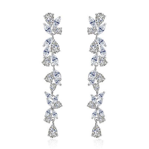 Promise Crystal Drop Earrings