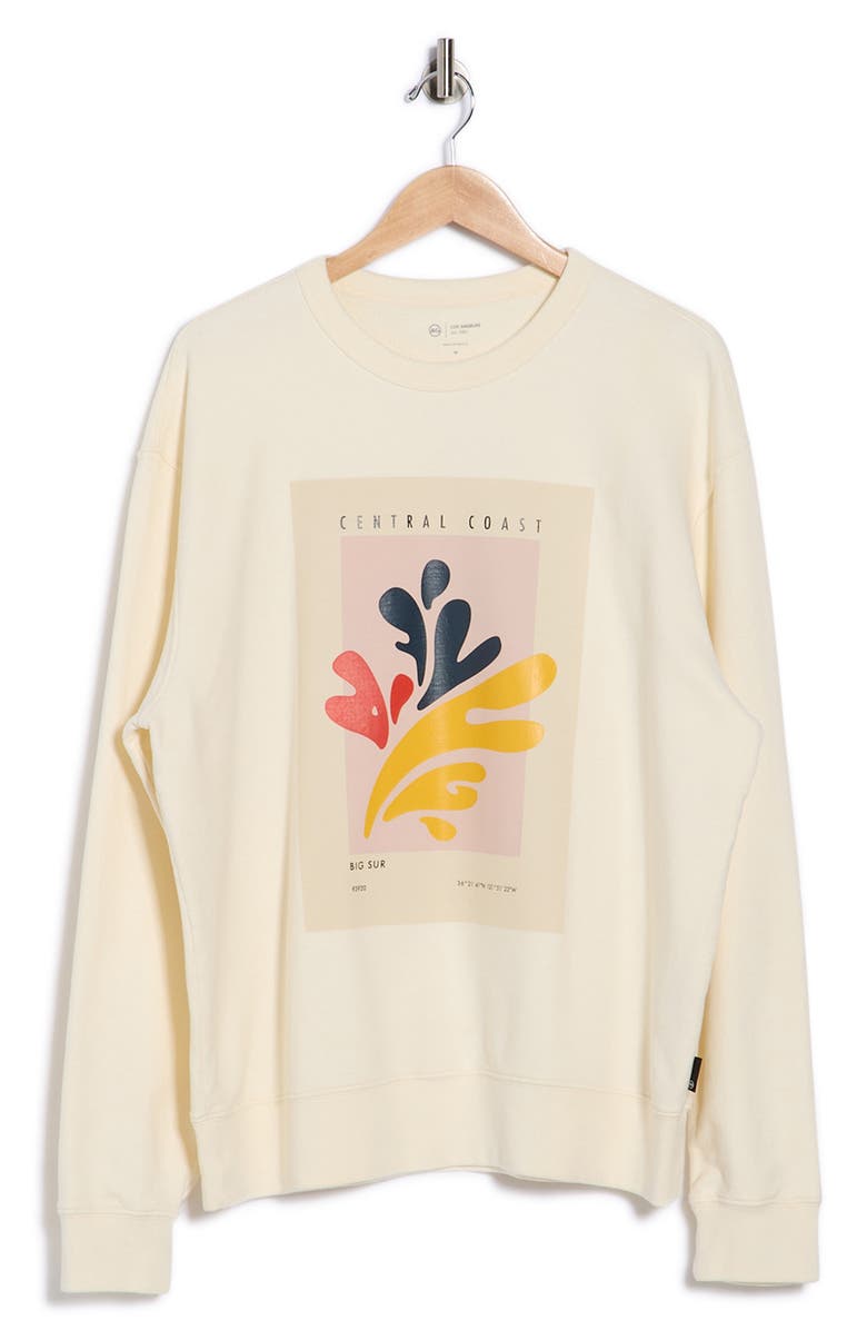 AG Arc Sweatshirt, Alternate, color, Poster Splash Ivory Dust