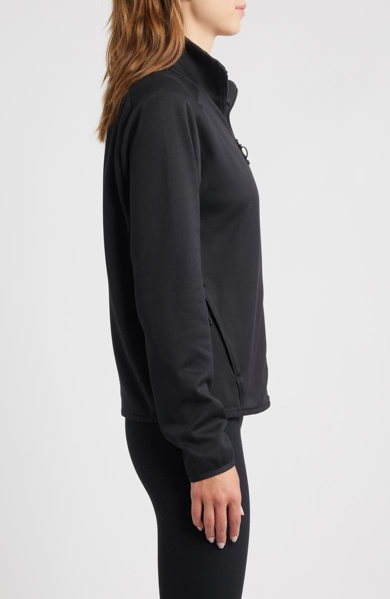 The North Face Performance Fleece Full Zip Jacket, Alternate, color, Tnf Black