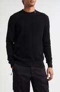Moncler Waffle Stitch Crewneck Sweater