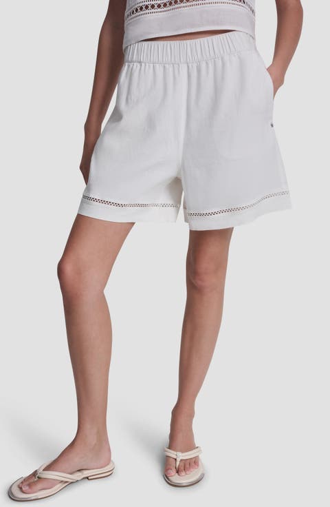 Linen Blend Boxer Shorts