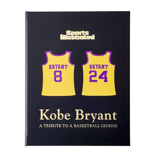 Graphic Image Kobe Bryant A Tribute to a Basketball Legend Leather Edition in Black 