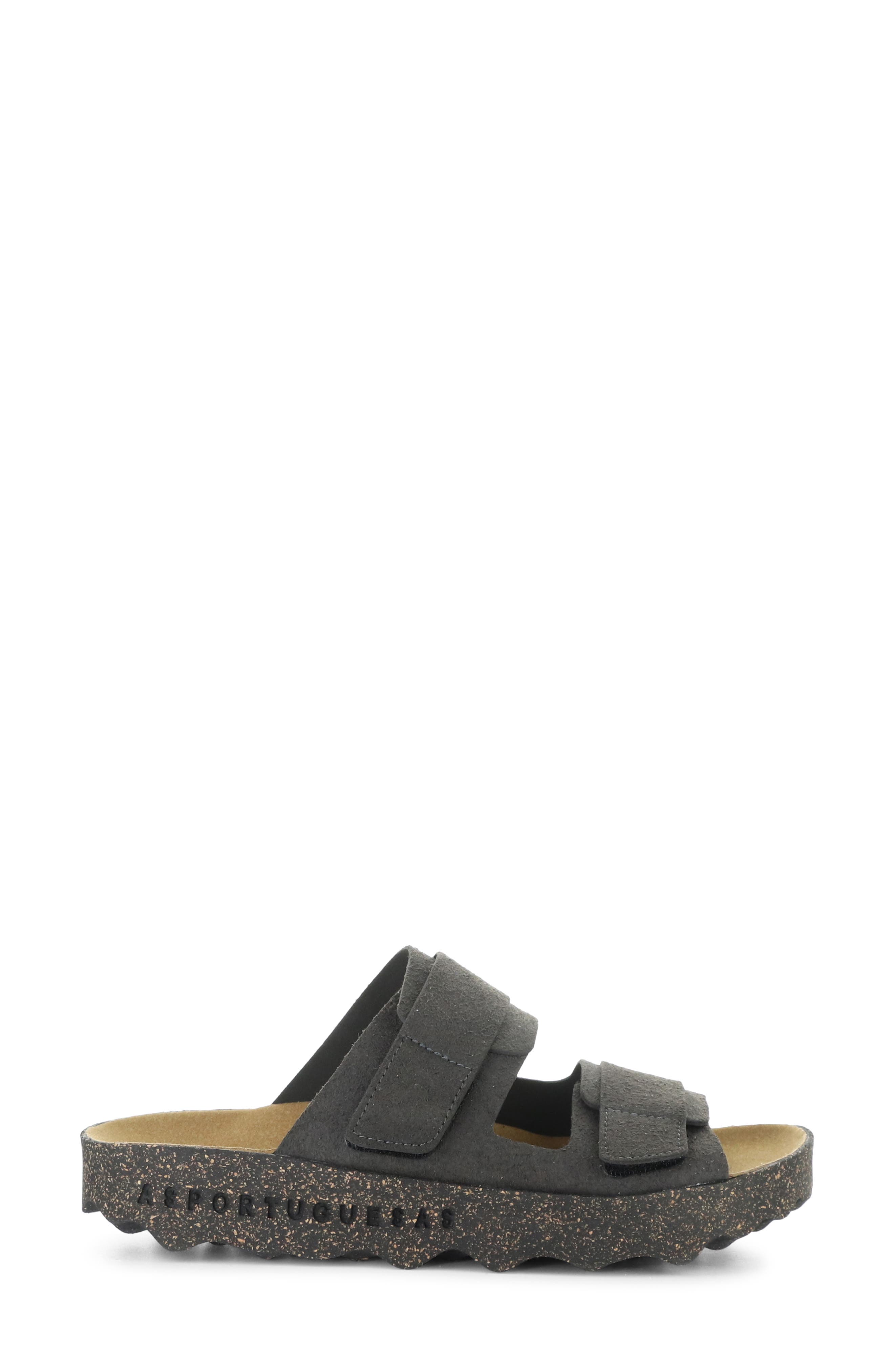 Asportuguesas by Fly London Cleek Platform Slide Sandal, Alternate, color, 