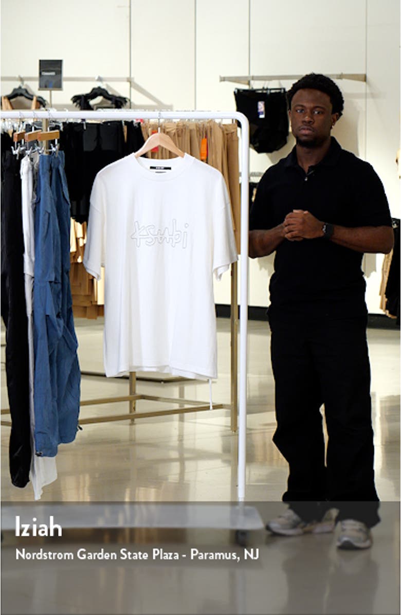 Stitched Up Ekcess Oversize Embroidered T-Shirt, sales video thumbnail