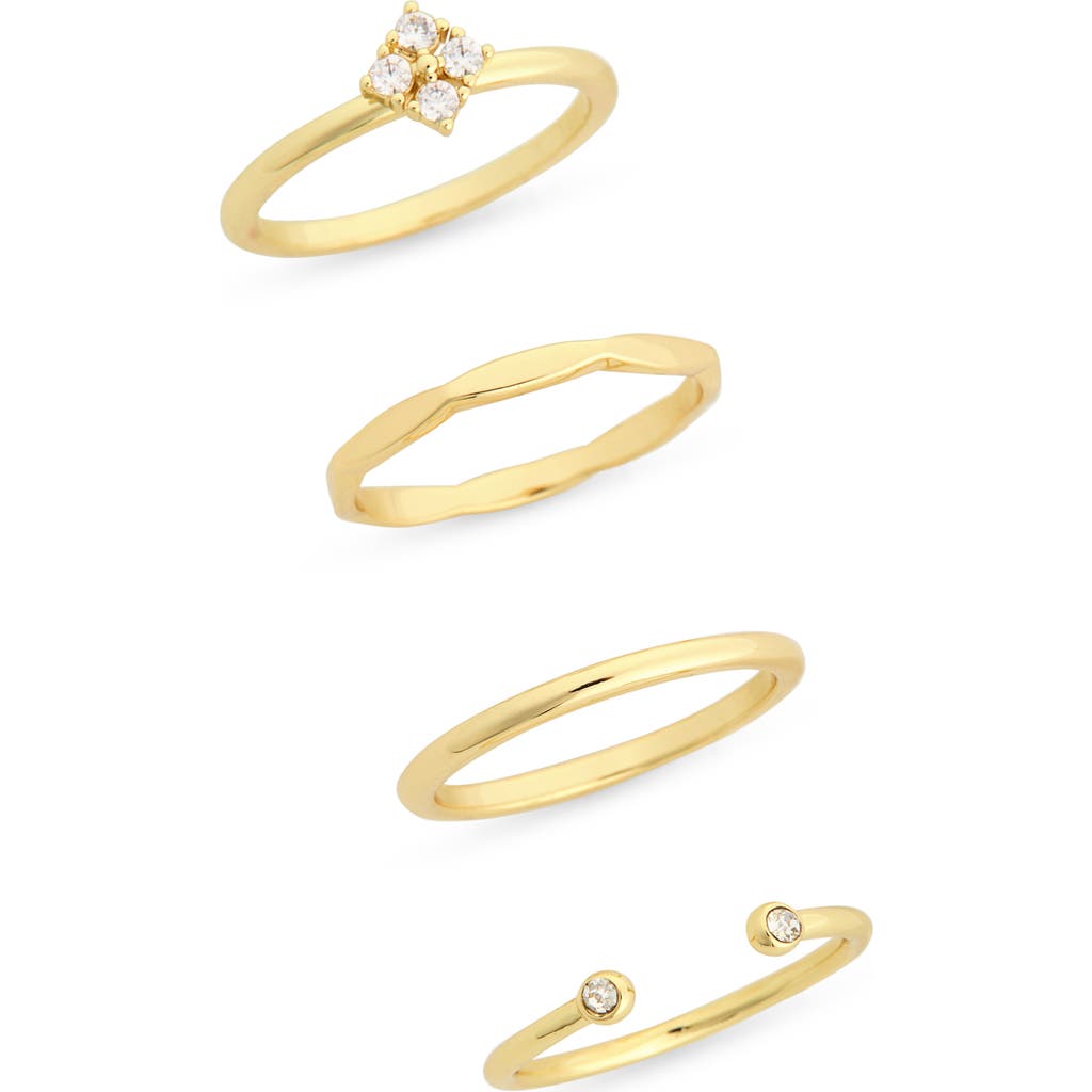 Covet 4-piece Stackable Ring Set