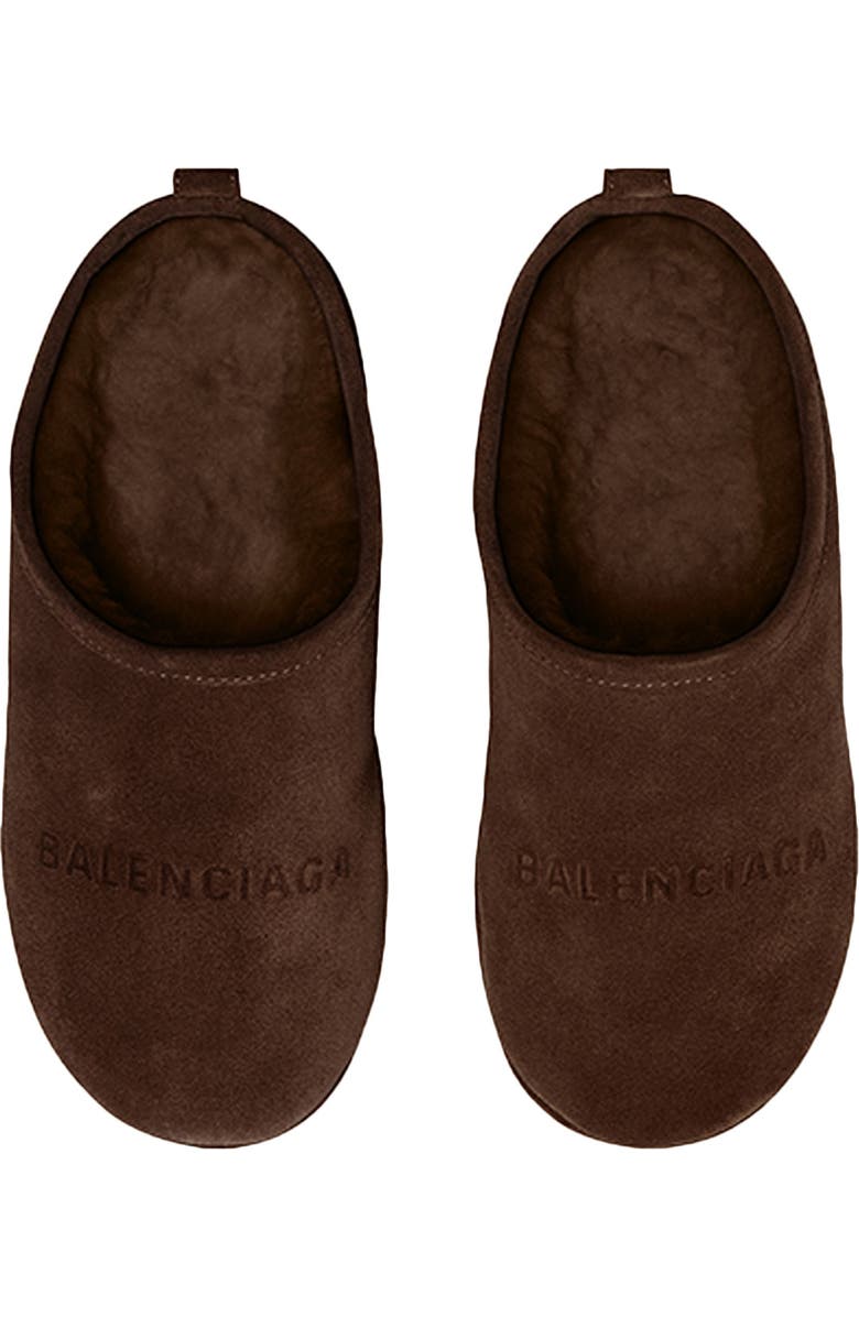 Balenciaga Alaska Slide Platform Clog, Alternate, color, 2929 Khaki Brown